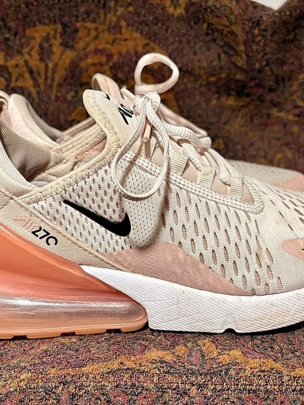 Nike Air Max 270 Pink White US 8.5